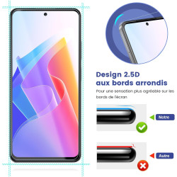Carantee 2 pièces verre trempé pour xiaomi rougemi note 11 pro protection écran, hd sans bulles vitre protection, 9h anti-rayure