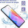 Carantee 2 pièces verre trempé pour xiaomi rougemi note 11 pro protection écran, hd sans bulles vitre protection, 9h anti-rayure
