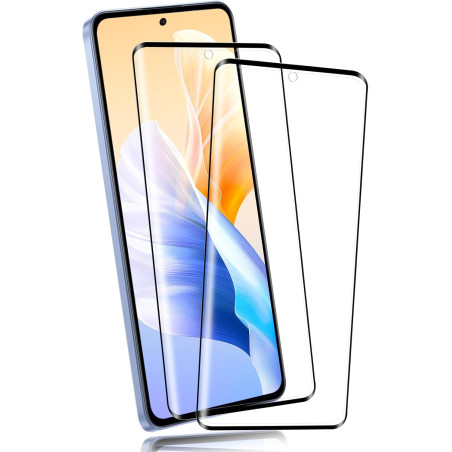 2 pièces verre trempé pour xiaomi rougemi note 13 pro plus protection écran, hd sans bulles anti‑empreintes vitre protection, 9h