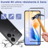 2 pièces verre trempé pour xiaomi rougemi note 13 pro plus protection écran, hd sans bulles anti‑empreintes vitre protection, 9h