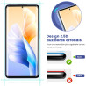 2 pièces verre trempé pour xiaomi rougemi note 13 pro plus protection écran, hd sans bulles anti‑empreintes vitre protection, 9h