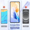 2 pièces verre trempé pour xiaomi rougemi note 13 pro plus protection écran, hd sans bulles anti‑empreintes vitre protection, 9h