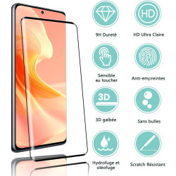 2+2 pièces verre trempé pour xiaomi rougemi note 14 pro, hd haute sensibilité 0,01 s réponse protection écran, 9h anti-rayures v