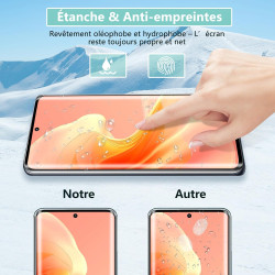 2+2 pièces verre trempé pour xiaomi rougemi note 14 pro, hd haute sensibilité 0,01 s réponse protection écran, 9h anti-rayures v