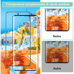 2+2 pièces verre trempé pour xiaomi rougemi note 14 pro, hd haute sensibilité 0,01 s réponse protection écran, 9h anti-rayures v
