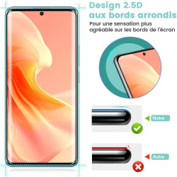 2+2 pièces verre trempé pour xiaomi rougemi note 14 pro, hd haute sensibilité 0,01 s réponse protection écran, 9h anti-rayures v
