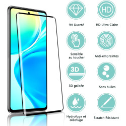 2 pièces verre trempé pour xiaomi rougemi note 15 5g, hd clair haute sensibilité 0,01 s réponse protection écran, 0,33 mm 9h ant
