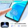 2 pièces verre trempé pour xiaomi rougemi note 15 5g, hd clair haute sensibilité 0,01 s réponse protection écran, 0,33 mm 9h ant