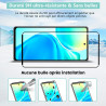2 pièces verre trempé pour xiaomi rougemi note 15 5g, hd clair haute sensibilité 0,01 s réponse protection écran, 0,33 mm 9h ant