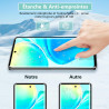 2 pièces verre trempé pour xiaomi rougemi note 15 5g, hd clair haute sensibilité 0,01 s réponse protection écran, 0,33 mm 9h ant