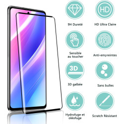 2+2 pièces verre trempé pour xiaomi rougemi note 15 5g, hd haute sensibilité 0,01 s réponse protection écran, 9h anti-rayures vi