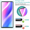 2+2 pièces verre trempé pour xiaomi rougemi note 15 5g, hd haute sensibilité 0,01 s réponse protection écran, 9h anti-rayures vi