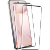 2 pièces verre trempé pour xiaomi rougemi note 15 pro plus 5g, 9h ultra-résistant 0,33mm vitre protection, toucher sensible, ant