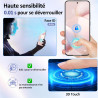 2 pièces verre trempé pour xiaomi rougemi note 15 pro plus 5g, 9h ultra-résistant 0,33mm vitre protection, toucher sensible, ant