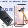 2 pièces verre trempé pour xiaomi rougemi note 15 pro plus 5g, 9h ultra-résistant 0,33mm vitre protection, toucher sensible, ant