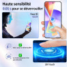 2 pièces verre trempé pour xiaomi rougemi note 15 pro plus, 9h ultra-résistant 0,33mm vitre protection avec caméra, toucher sens