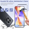 2 pièces verre trempé pour xiaomi rougemi note 15 pro plus, 9h ultra-résistant 0,33mm vitre protection avec caméra, toucher sens