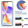 2 pièces verre trempé pour xiaomi rougemi note 15 pro plus, 9h ultra-résistant 0,33mm vitre protection avec caméra, toucher sens