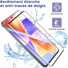 2 pièces verre trempé pour xiaomi rougemi note 15 pro plus, 9h ultra-résistant 0,33mm vitre protection avec caméra, toucher sens