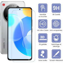 2+2 pièces Verre Trempé pour Xiaomi 17 Ultra Protection écran, HD Clair Sans Bulles Vitre Protection, 0,33 mm 9H Anti-Rayures Fi