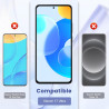 2+2 pièces Verre Trempé pour Xiaomi 17 Ultra Protection écran, HD Clair Sans Bulles Vitre Protection, 0,33 mm 9H Anti-Rayures Fi