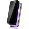 2 pièces Verre Trempé Anti‑Espion pour iPhone 16, 9H Anti-Rayures Protection écran, HD Sans Bulles Anti‑Empreintes Vitre Protect