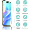 2 pièces Verre Trempé pour iPhone 16 pro, 0,33 mm 9H Dureté Anti-Rayures Protection écran, HD Sans Bulles Anti‑Empreintes Vitre 