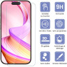 Carantee 2 Pièces Verre trempé pour iPhone 17, 9H Ultra-Résistant 0,33mm Vitre Protection, Toucher Sensible, Anti-Empreintes, HD