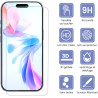 Carantee 2 Pièces Verre Trempé pour iPhone 17 Pro Max, Protection Écran 3D 0,33mm, Bords Anti-rayures, Dureté 9H, HD Transparent
