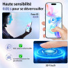 Carantee 2 Pièces Verre Trempé pour iPhone 17 Pro Max, Protection Écran 3D 0,33mm, Bords Anti-rayures, Dureté 9H, HD Transparent