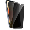 2 pièces Film de protection intimité Verre Trempé pour iPhone 12/12 Pro Protection écran, Sans Bulles Anti‑Espion Vitre Protecti