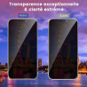 2 pièces Film de protection intimité Verre Trempé pour iPhone 12/12 Pro Protection écran, Sans Bulles Anti‑Espion Vitre Protecti