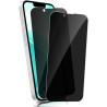 2 Pièces Anti Espion Verre trempé pour iPhone 14/13/13 Pro, 9H Ultra-Résistant 0,33mm Vitre Protection, Toucher Sensible, Anti-E