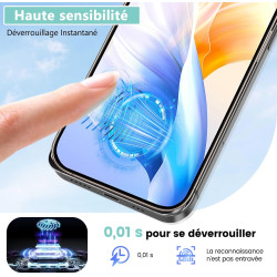 2 pièces Verre Trempé Anti‑Espion pour iPhone 16 Pro Max, 0,33 mm 9H Anti-Rayures Protection écran, HD Sans Bulles Anti‑Empreint