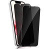 Carantee 2 Pièces Anti Espion Verre trempé pour iPhone 16e, 9H Ultra-Résistant 0,33mm Vitre Protection, Toucher Sensible, Anti-E
