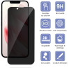 Carantee 2 Pièces Anti Espion Verre trempé pour iPhone 16e, 9H Ultra-Résistant 0,33mm Vitre Protection, Toucher Sensible, Anti-E