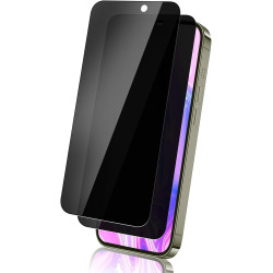Carantee 2 pièces Film de protection intimité Verre Trempé pour iPhone 17, Haute Sensibilité Anti‑Espion Protection écran, 9H An