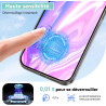 Carantee 2 pièces Film de protection intimité Verre Trempé pour iPhone 17, Haute Sensibilité Anti‑Espion Protection écran, 9H An