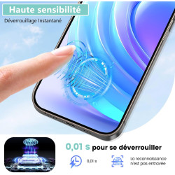 2 pièces Verre Trempé Anti‑Espion pour iPhone 17, 9H Anti-Rayures Protection écran, HD Sans Bulles Anti‑Empreintes Vitre Protect