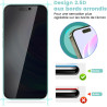 2 pièces Verre Trempé Anti‑Espion pour iPhone 17, 9H Anti-Rayures Protection écran, HD Sans Bulles Anti‑Empreintes Vitre Protect