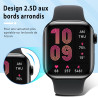 4 pièces Verre Trempé pour Apple Watch 10 42mm Protection écran, Sans Bulles Anti‑Empreintes Vitre Protection, TPU auto-réparate