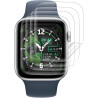 4 pièces Verre Trempé pour Apple Watch 11 42mm Protection écran, Sans Bulles Anti‑Empreintes Vitre Protection, TPU auto-réparate