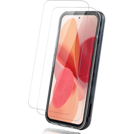 Carantee 2 pièces Verre Trempé pour Fairphone 5, 0,33mm Dureté 9H Résistant aux Rayures vitre protection, HD Haute Sensibilité p