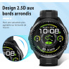 2 pièces Verre Trempé pour Garmin Forerunner 965 Protection écran, HD Sans Bulles Anti‑Empreintes Vitre Protection, 9H Anti-Rayu