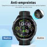 2 pièces Verre Trempé pour Garmin Forerunner 965 Protection écran, HD Sans Bulles Anti‑Empreintes Vitre Protection, 9H Anti-Rayu