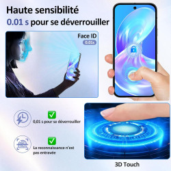 Carantee 2 Pièces Verre Trempé pour Google Pixel 10, Protection Écran 3D 0,33mm, Bords Anti-rayures, Dureté 9H, HD Transparent, 