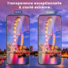 Carantee 2 Pièces Verre Trempé pour Google Pixel 10, Protection Écran 3D 0,33mm, Bords Anti-rayures, Dureté 9H, HD Transparent, 