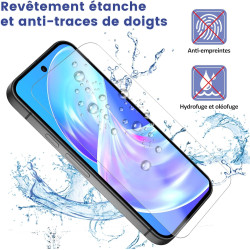 Carantee 2 Pièces Verre Trempé pour Google Pixel 10, Protection Écran 3D 0,33mm, Bords Anti-rayures, Dureté 9H, HD Transparent, 