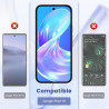 Carantee 2 Pièces Verre Trempé pour Google Pixel 10, Protection Écran 3D 0,33mm, Bords Anti-rayures, Dureté 9H, HD Transparent, 