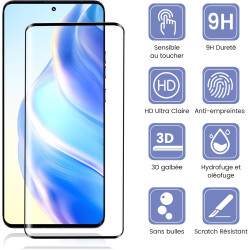 2 pièces Verre Trempé pour Motorola Edge 60/60 Fusion/60 Pro Protection écran, Sans Bulles Anti‑Empreintes Vitre Protection, 9H 